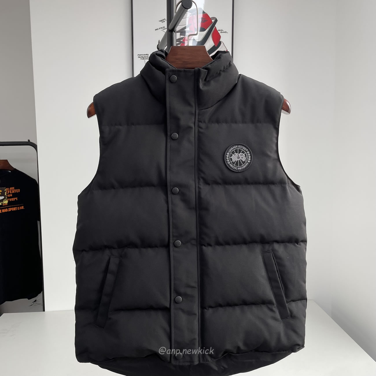 Canada Goose Garson Wool Vest Black (8) - newkick.vip